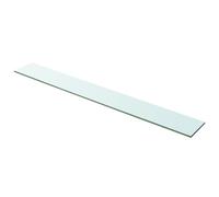 1/2x Shelves Panel Glass Clear Sheet Shelf Panel Ledge Multi Sizes vidaXL