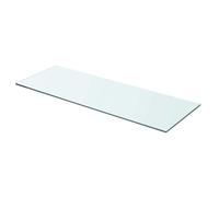 1/2x Shelves Panel Glass Clear Sheet Shelf Panel Ledge Multi Sizes vidaXL
