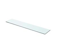 1/2x Shelves Panel Glass Clear Sheet Shelf Panel Ledge Multi Sizes vidaXL