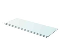 1/2x Shelves Panel Glass Clear Sheet Shelf Panel Ledge Multi Sizes vidaXL