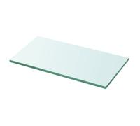 1/2x Shelves Panel Glass Clear Sheet Shelf Panel Ledge Multi Sizes vidaXL