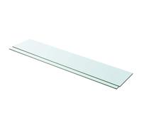 Vidaxl Shelf Panel Glass Clear 100X20 Cm