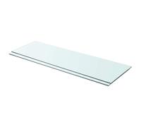Vidaxl Shelves 2 Pcs Panel Glass Clear 90X30 Cm