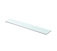 1/2x Shelves Panel Glass Clear Sheet Shelf Panel Ledge Multi Sizes vidaXL