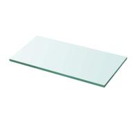 Vidaxl Shelves 2 Pcs Panel Glass Clear 30X12 Cm