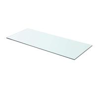 1/2x Shelves Panel Glass Clear Sheet Shelf Panel Ledge Multi Sizes vidaXL
