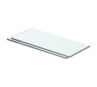 1/2x Shelves Panel Glass Clear Sheet Shelf Panel Ledge Multi Sizes vidaXL