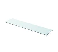 1/2x Shelves Panel Glass Clear Sheet Shelf Panel Ledge Multi Sizes vidaXL