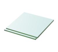 1/2x Shelves Panel Glass Clear Sheet Shelf Panel Ledge Multi Sizes vidaXL