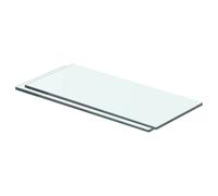 vidaXL Shelf Panel Glass Sheet Plate Storage Cabinet Room Shelving Display Clear