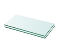 1/2x Shelves Panel Glass Clear Sheet Shelf Panel Ledge Multi Sizes vidaXL