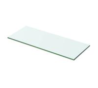 vidaXL Shelf Panel Glass Clear 50x15 cm