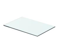 1/2x Shelves Panel Glass Clear Sheet Shelf Panel Ledge Multi Sizes vidaXL