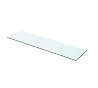 1/2x Shelves Panel Glass Clear Sheet Shelf Panel Ledge Multi Sizes vidaXL