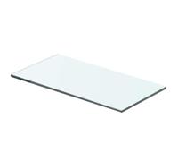 vidaXL Shelf Panel Glass Clear 40x15cm Storage Plate Sheet Shelving Display