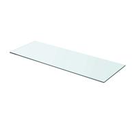 1/2x Shelves Panel Glass Clear Sheet Shelf Panel Ledge Multi Sizes vidaXL