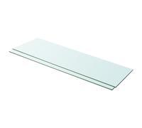 1/2x Shelves Panel Glass Clear Sheet Shelf Panel Ledge Multi Sizes vidaXL