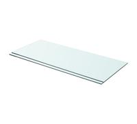 1/2x Shelves Panel Glass Clear Sheet Shelf Panel Ledge Multi Sizes vidaXL