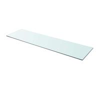 Vidaxl Shelves 2 Pcs Panel Glass Clear 110X30 Cm