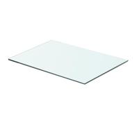 1/2x Shelves Panel Glass Clear Sheet Shelf Panel Ledge Multi Sizes vidaXL