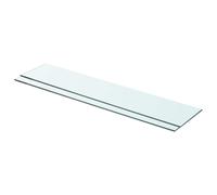 1/2x Shelves Panel Glass Clear Sheet Shelf Panel Ledge Multi Sizes vidaXL