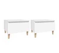 1/2x Side Table Engineered Wood End Centre Side Table Multi Colours vidaXL