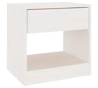 1/2x Solid Pinewood Bedside Cabinet Bedroom Bed Cabinet Multi Colours vidaXL