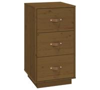 1/2x Solid Wood Pine Bedside Cabinet Nightstand End Table Multi Colours vidaXL