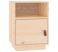 1/2x Solid Wood Pine Bedside Cabinet Nightstand End Table Multi Colours vidaXL