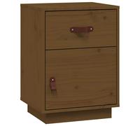 1/2x Solid Wood Pine Bedside Cabinet Wooden End Table Multi Colours vidaXL