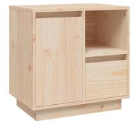 1/2x Solid Wood Pine Bedside Cabinet Wooden Side Table Telephone Stand vidaXL