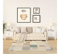 1/2x Solid Wood Pine Side Table Multi Colours 40x40x39 cm/50x50x49 cm vidaXL