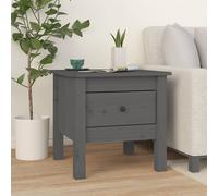 1/2x Solid Wood Pine Side Table Multi Colours 40x40x39 cm/50x50x49 cm vidaXL