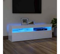 1/2x TV Cabinet with LED Lights TV Stand Unit Multi Colours Multi Sizes vidaXL