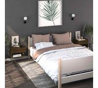1/2x Wall Bedside Cabinet Floating Nightstand Furniture Multi Colours