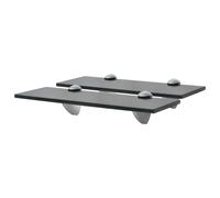 vidaXL Floating Shelf Glass 80x10 cm 8 mm, Clear