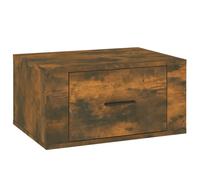 1/2x Wall-mounted Bedside Cabinet Floating Bedside Unit Multi Colours vidaXL