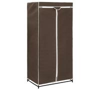 vidaXL Wardrobe Brown Closet Clothes Storage Organiser Cabinet Rack Shelves