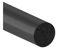 1-3/16 Inch x 6.6 Feet Backer Rod, Foam Rope Caulk Crack Joint Filler Roll Seal Weather Strip for Home Construction, Black(25/32 Inch)