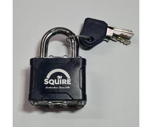 1 3 4 5 6 Squire Stronglock No.35 Padlock Keyed Alike suited sweeted same 2 key