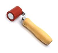 1-3/4 Inch Professional Heavy Duty 45mm Silicone Seam Roller for PVC/TPO/EPDM Roofing Vinyl Decking Membrane and Tarpaulin Banner Welding, Automotive Audio Sound Deadening Silicone Hand Roller