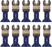 1 3/4" Japanese Tooth Tough Curve Hardwood Blade, 10-Piece