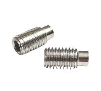 1/3/5/10/20/30pcs 304 Stainless Steel GB79 Hexagon Socket Set Screw DIN915(M4 (30Pcs),20mm)