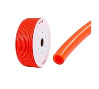 1/3/5/10M PU Pneumatic Tube OD 4mm 6mm 8mm 10mm 12mm 18mm 20mm Air Line for Compressor Tubing Component Polyurethane Hose(Orange Red,5 Meters_OD 12 X ID 8MM)