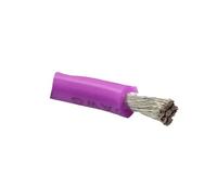 1/3/5/8/10/20/50M PURPLE Soft Silicone Rubber Copper Cable 30 28 26 24 22 20AWG Flexible Lighting Wires Electrical Power Cord Car(PURPLE 3m,22AWG)