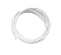 1/3/5M Colorful Silicone Hose ID5/6/8/10mm-Food & Safe-Flexible-Easy to Clean for Drink/Food/Labs/Craft Brewing Projects(White,3 Meter_OD 8XID 6MM)