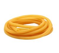 1/3/5M Latex Rubber Hoses 1.6 2 3 4 5 6 7 9 10 12 14 17mm High Resilient Elastic Surgical Medical Tube Slingshot(Yellow,3.0 Meter_ID 5MM X 8MM OD)