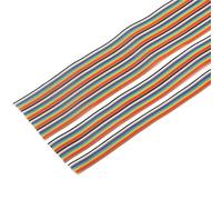 1/3/5Meter 6/8/10/16/18/20/26/34/40P 1.27mm Pitch Color Flat Ribbon Cable Rainbow Wire For IDC 2.54mm FC Connector(5m,14P)