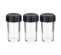 1/3 / 5pcs Microscope Lens Protective Case, Biological Lab Storage Container Accessories Microscope Objective Lens Case