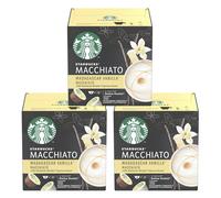 Starbucks Vanilla Macchiato Dolce Gusto 6 Coffee Pods 127.8g
